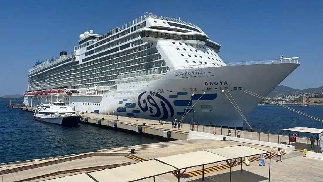 Bodrum Aroya gemisiyle 608 turist ağırladı