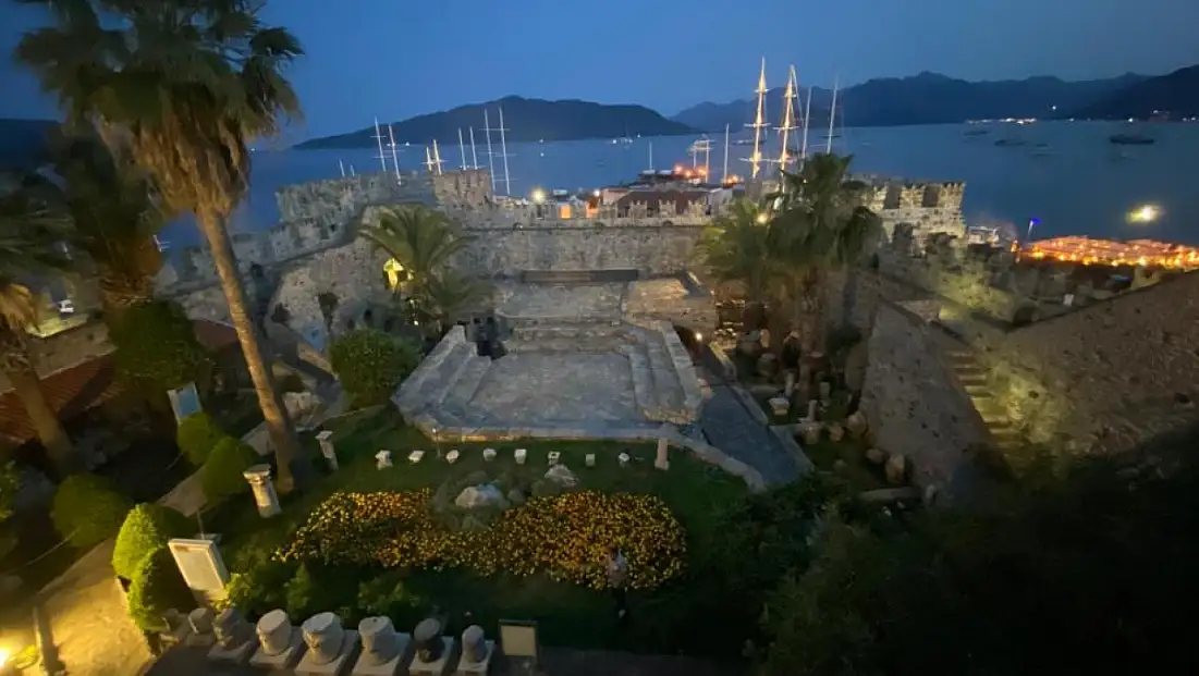 Marmaris Müzesi artık geceleri de ziyarete açık