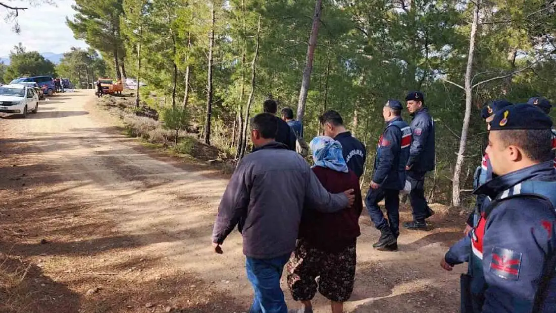 Yatağan'da keçi otlatmaya gidip kaybolan yaşlı kadın sağ bulundu