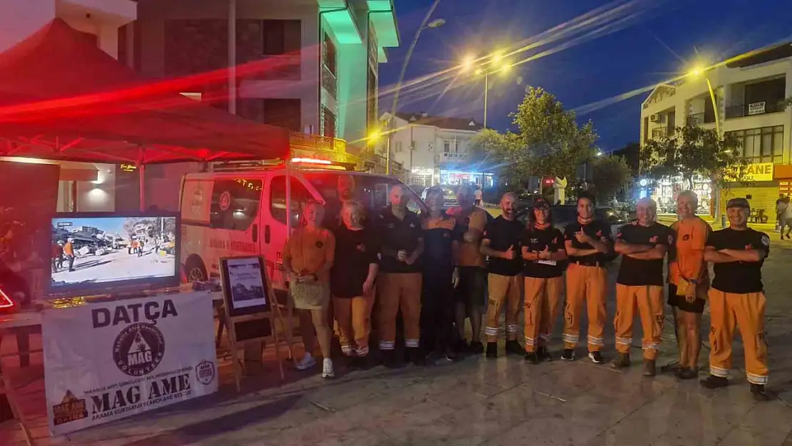 17 Ağustos Marmara Depremi Datça'da anıldı