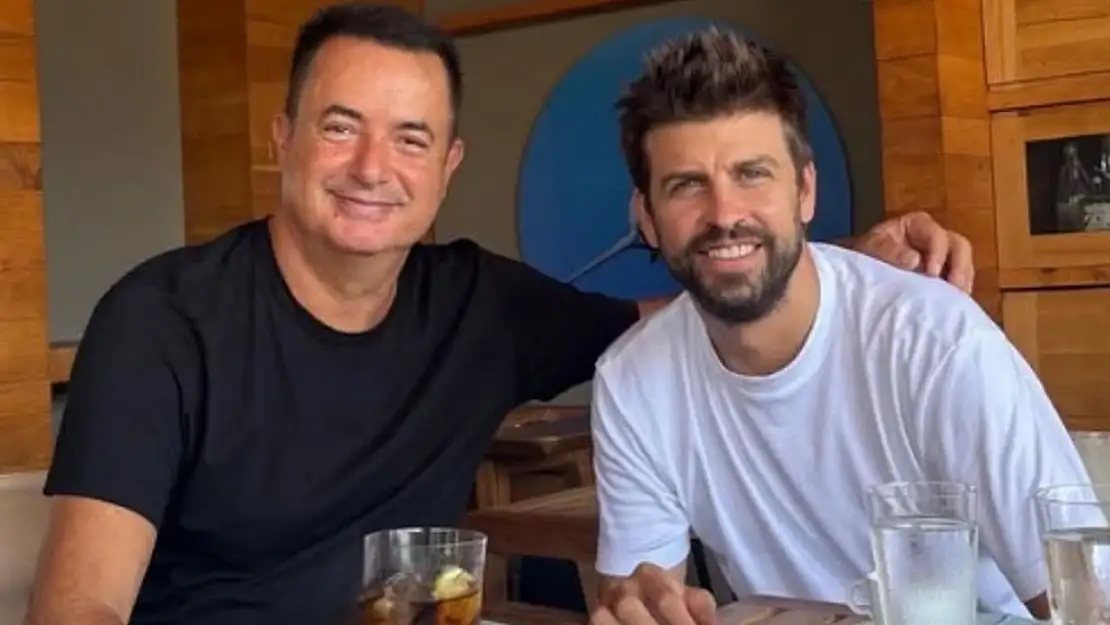 Acun Ilıcalı, Gerard Pique'yi Bodrum'da ağırladı