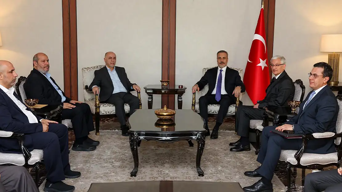 Bakan Fidan, Hamas heyeti ile Ankara'da bir araya geldi