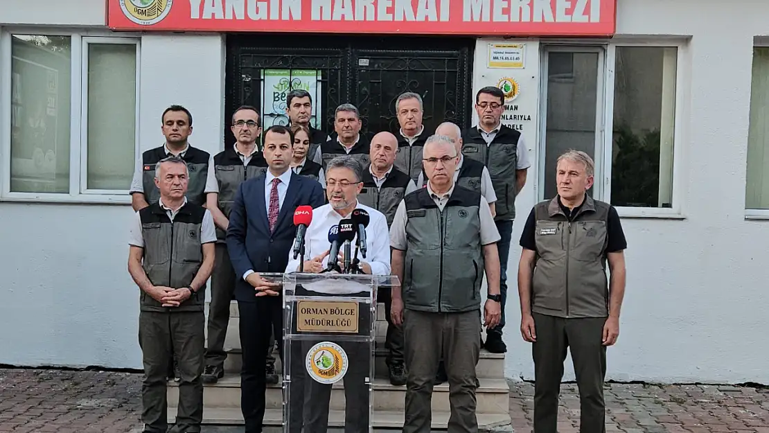 Bakan Yumaklı: 'Sadece izmarit atılması sebebiyle 81 yangın çıktı'