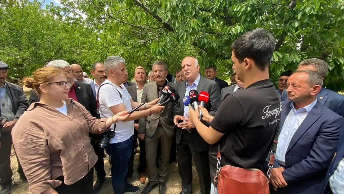 Bayraktar: 65 ilde büyük bir zirai don felaketi yaşandı