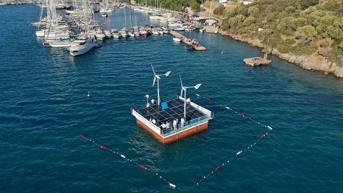Bodrum'da denizden içilebilir su üretimi başladı