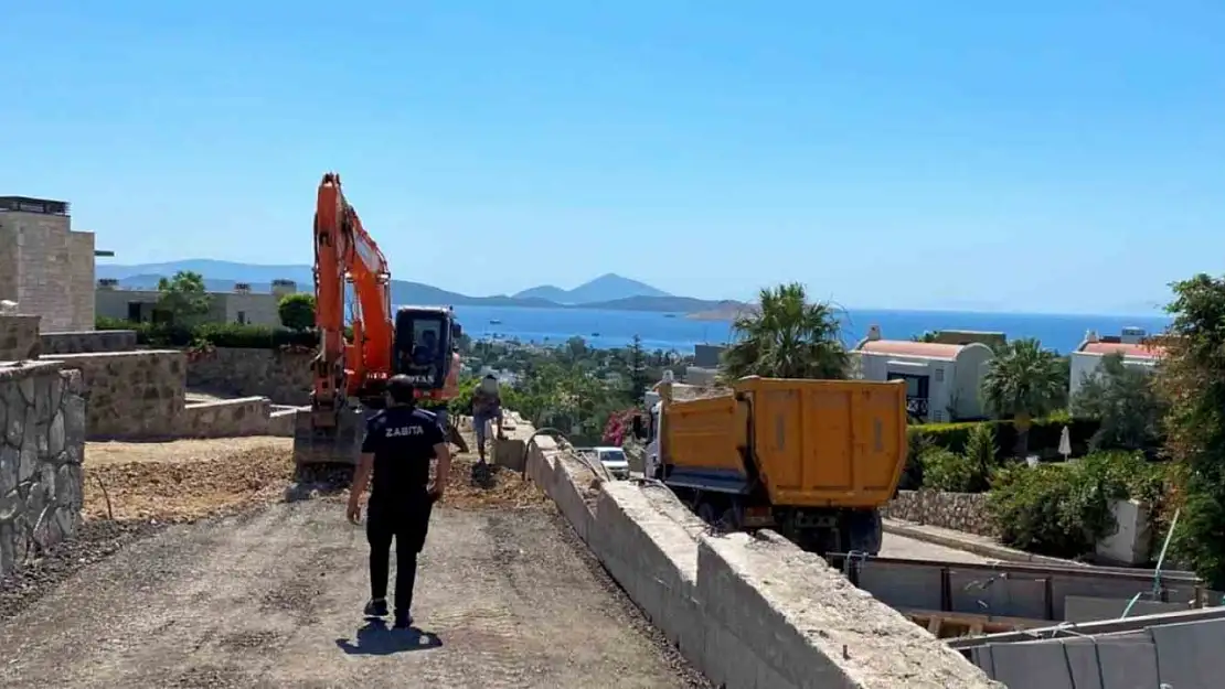 Bodrum'da inşaat yasağına uymayanlara 10 milyon TL ceza!