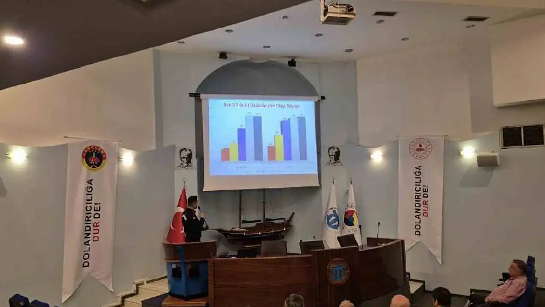 Bodrum'da jandarmadan 'Dolandırıcılığa Dur De' projesi kapsamında seminer