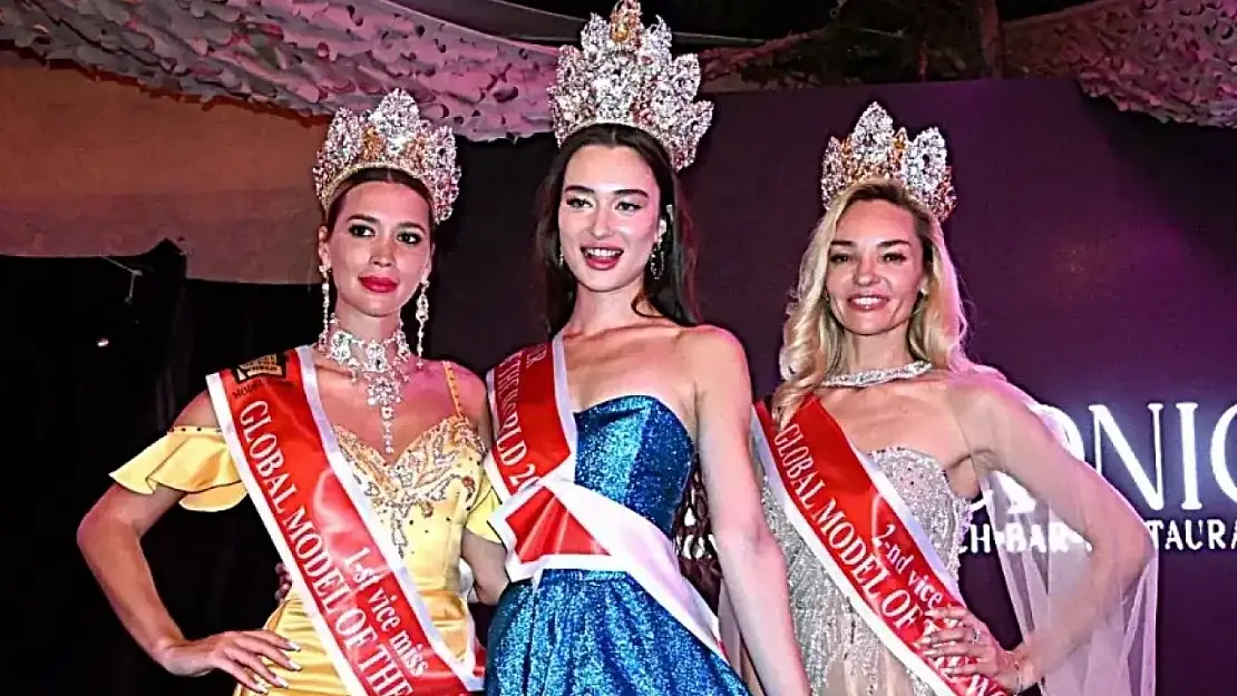 Bodrum'da uluslararası güzellik yarışması düzenlendi