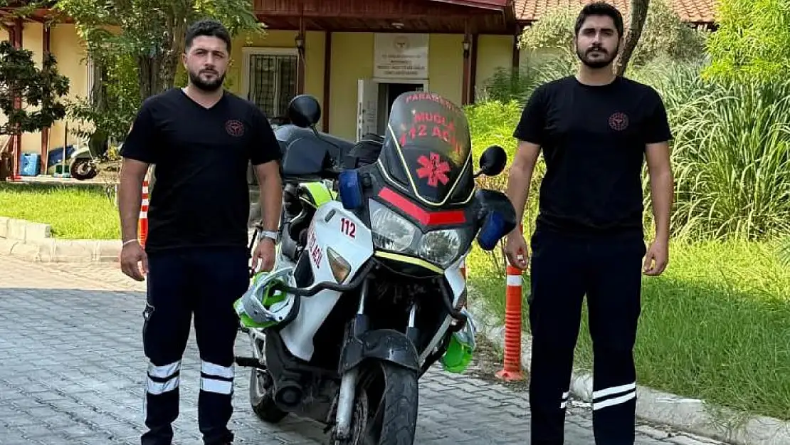 Bodrum ve Marmaris'te 112 motorize ekipleri görevlendirildi