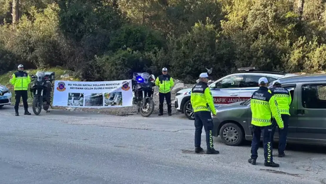 Bodrumda sürücülere 'Hatalı Geçiş Yok, Hayat Var' projesi anlatıldı