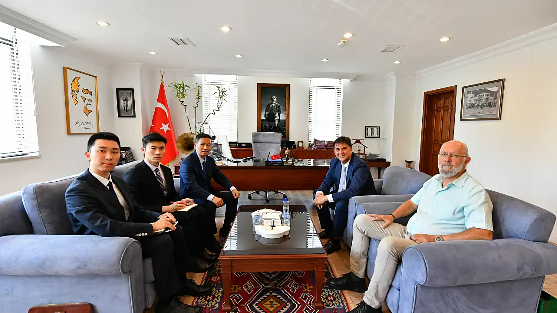 Çinli diplomatlar Fethiye'de