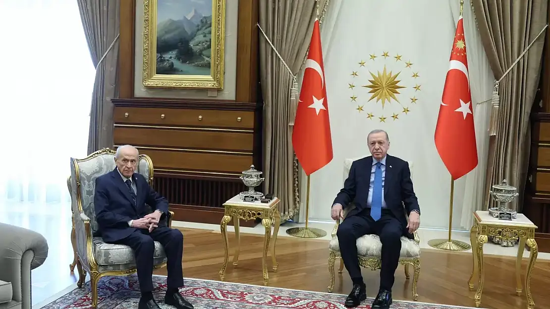 Cumhurbaşkanı Erdoğan, MHP lideri Bahçeli ile bir araya geldi! Gündem: Terörsüz Türkiye