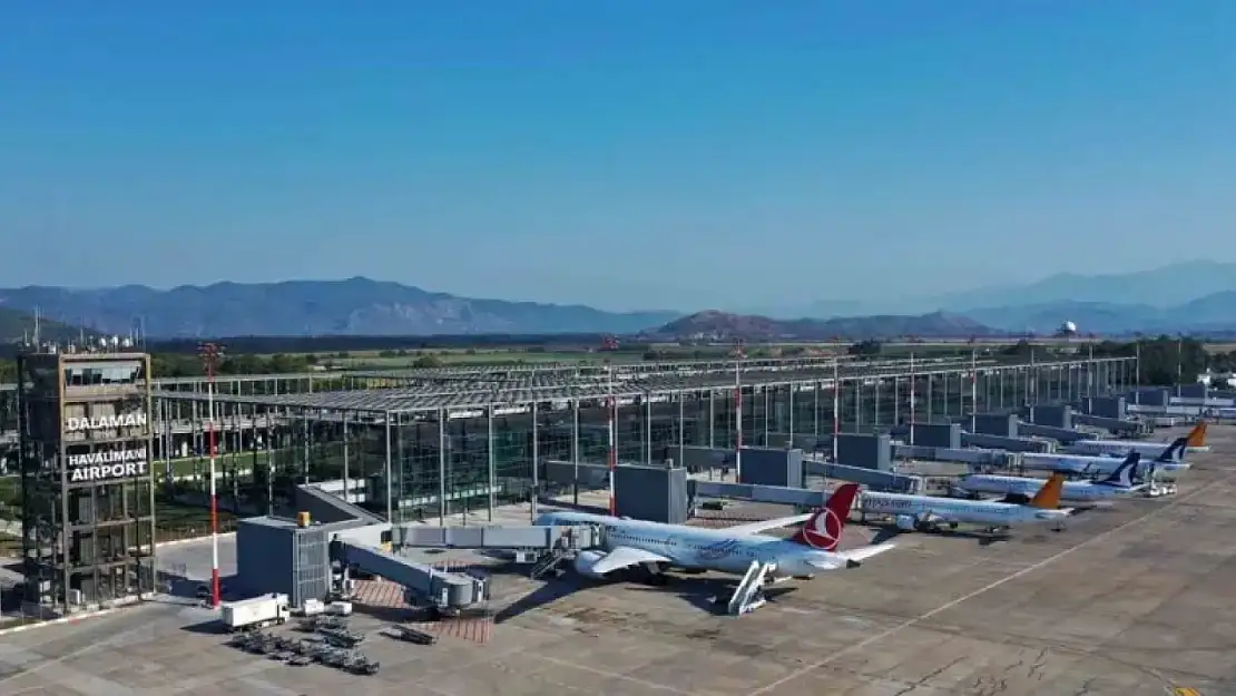 Dalaman Havalimanı 7 ayda 3 milyon yolcu uğurladı