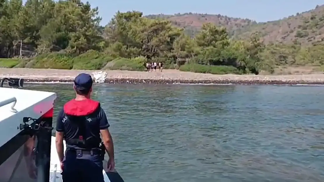 Datça'da 6 düzensiz göçmen yakalandı
