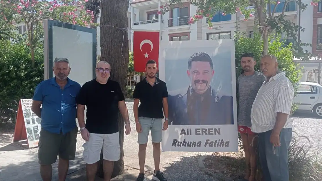 Datça Ülkü Ocakları'ndan merhum Başkan Ali Eren için lokma hayrı