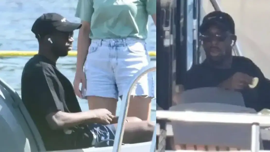 Dembele tatil için Bodrum'da!