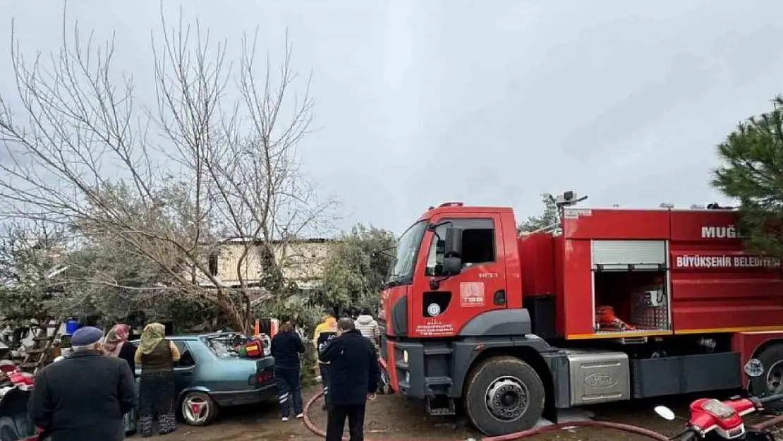 Fethiye'de ev yangını can aldı!