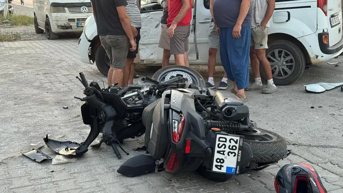 Fethiye'de feci kaza! Motosiklet sürücüsü hayatını kaybetti