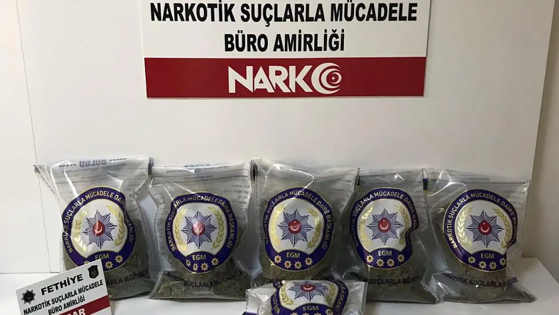 Fethiye'de uyuşturucu operasyonu! 3  kişi tutuklandı