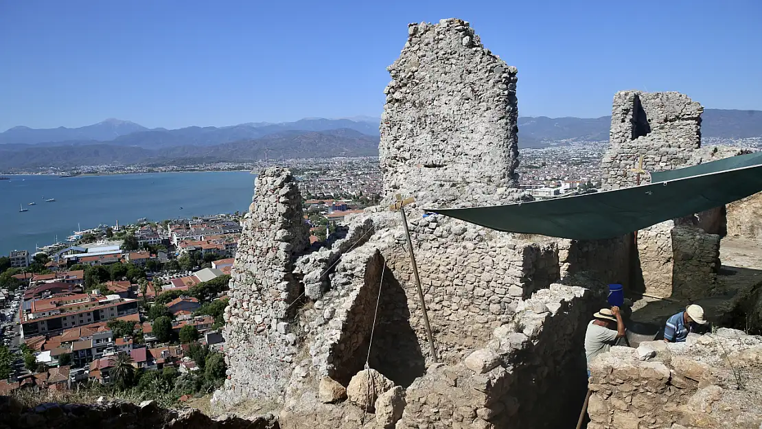 Fethiye Kalesi geleceğe miras olacak! Kazı çalışmaları sürüyor