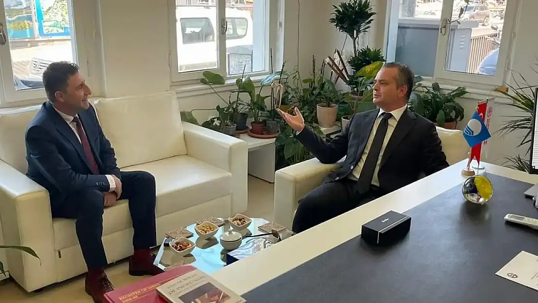 Fethiye Kaymakamı Fatih Akkaya'dan Liman Başkanlığı'na ziyaret!