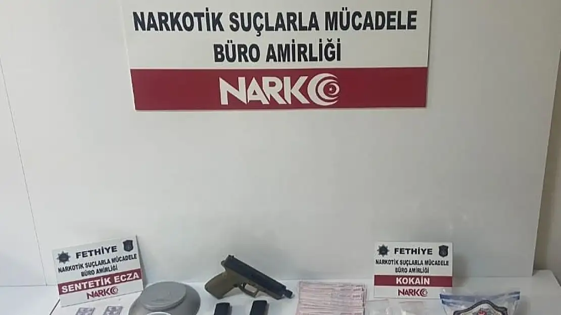 Fethiye ve Marmaris'te eş zamanlı yasaklı madde operasyonu! 5 kişi tutuklandı