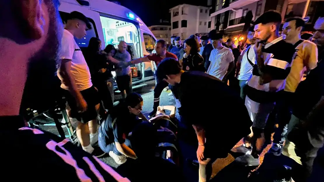 Menteşe'de iki mtosiklet çarpıştı: 2 yaralı
