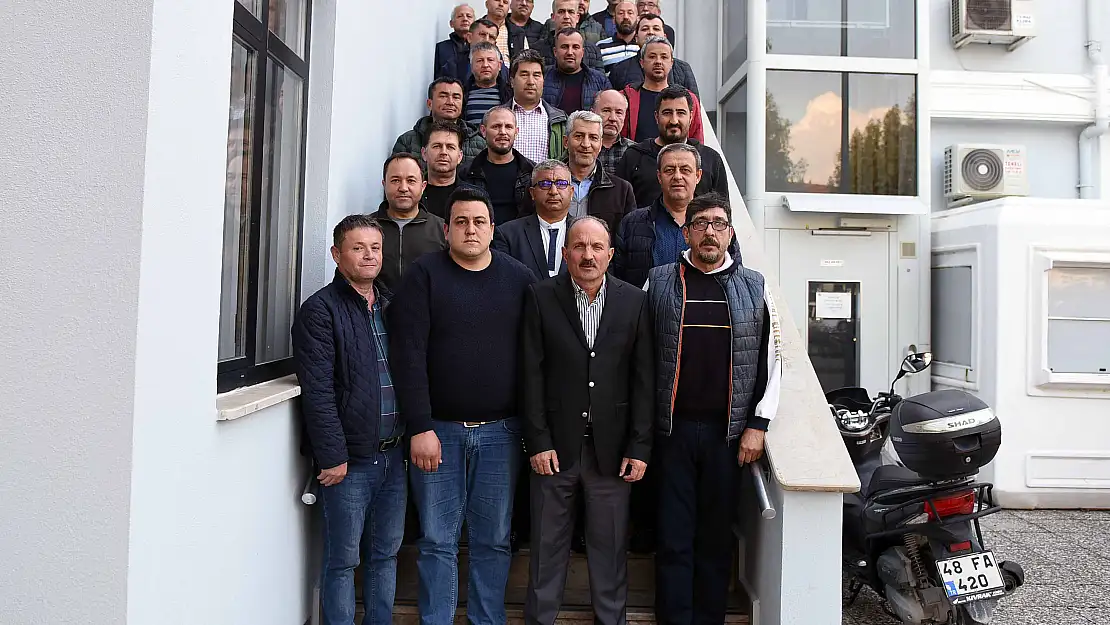 TAKSİCİLER BEHÇET SAATCI'YI DESTEKLİYOR
