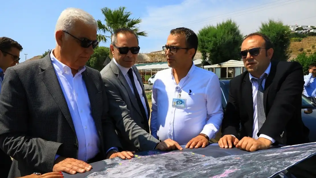 BAŞKAN OSMAN GÜRÜN BODRUM'DA YAPILAN PROJELERİ İNCELEDİ