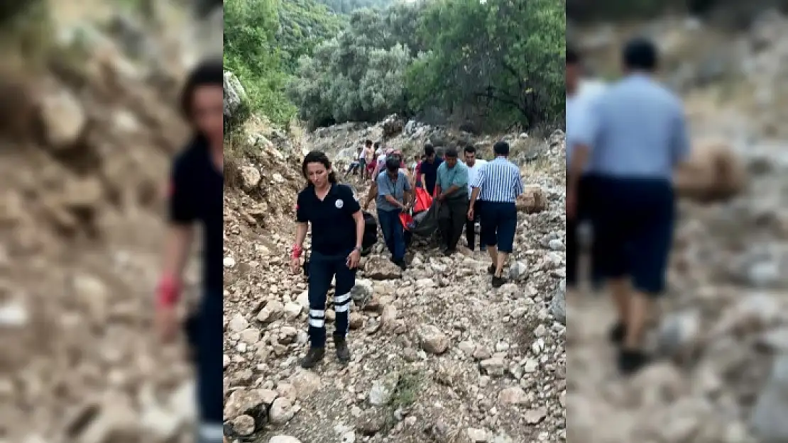 DAĞDA MAHSUR KALAN KADIN ÇOBAN KURTARILDI