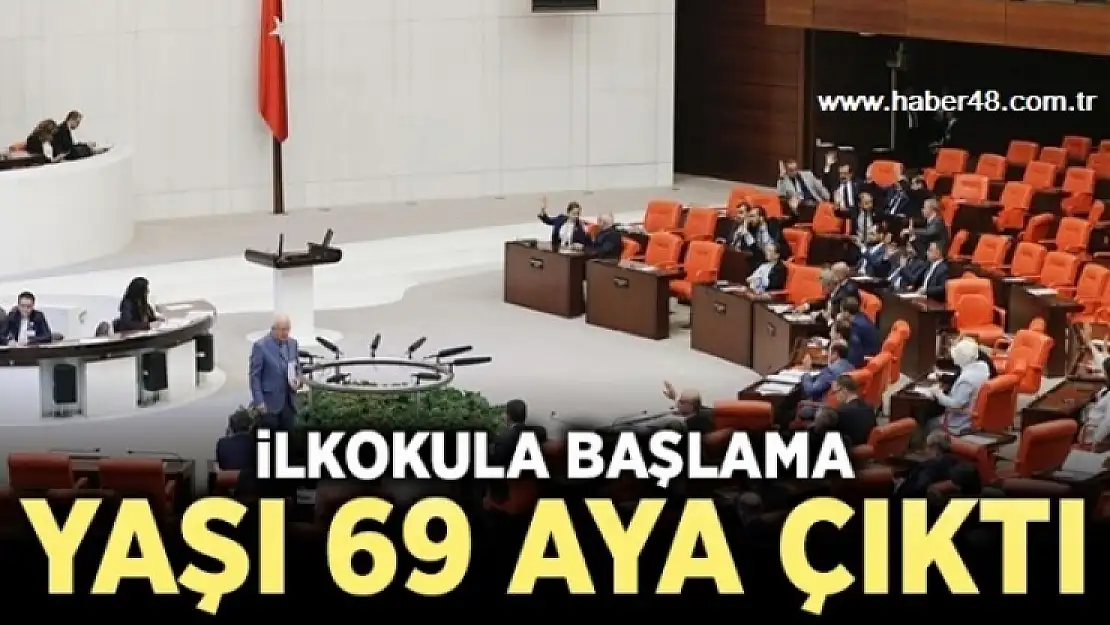 EĞİTİMDE YENİ DEĞİŞİKLİK: İLKOKULA BAŞLAMA YAŞI 69 AY