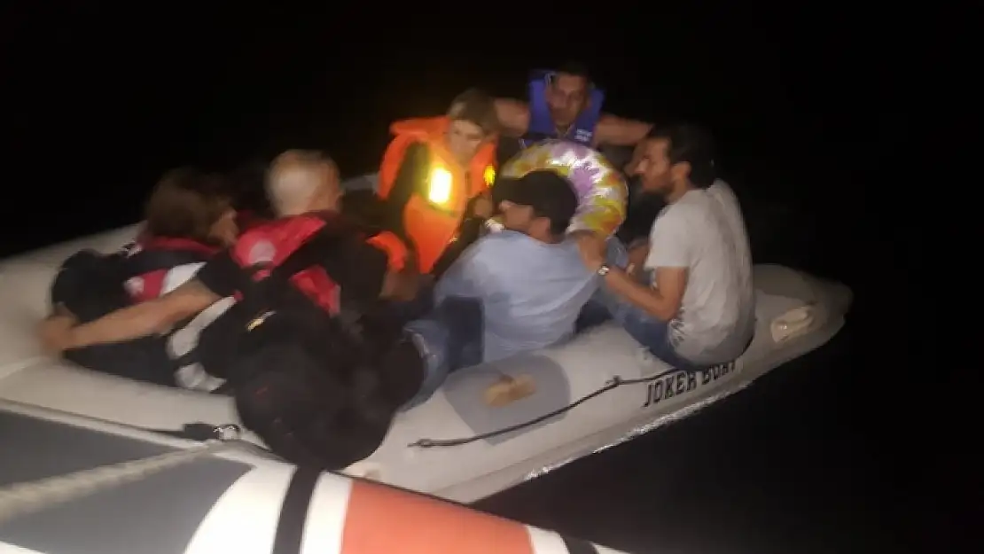MUĞLA'DA 9 DÜZENSİZ GÖÇMEN YAKALANDI