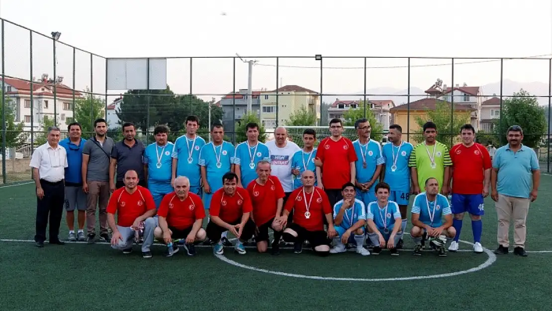 MUĞLA'DA ENGELLİ SPORCULAR MÜCADELE ETTİ