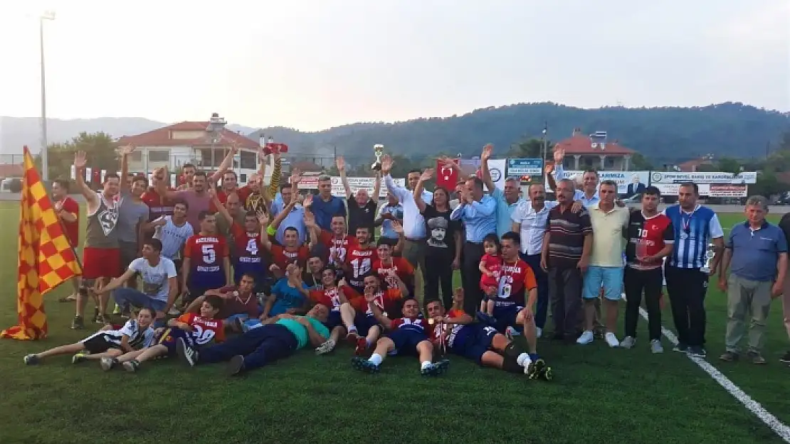 MUĞLA'DA ÖZGÜR ÇALIŞIR FUTBOL TURNUVASI SONA ERDİ