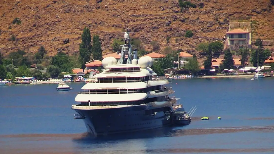 400 MİLYON DOLARLIK YAT MARMARİS'TE