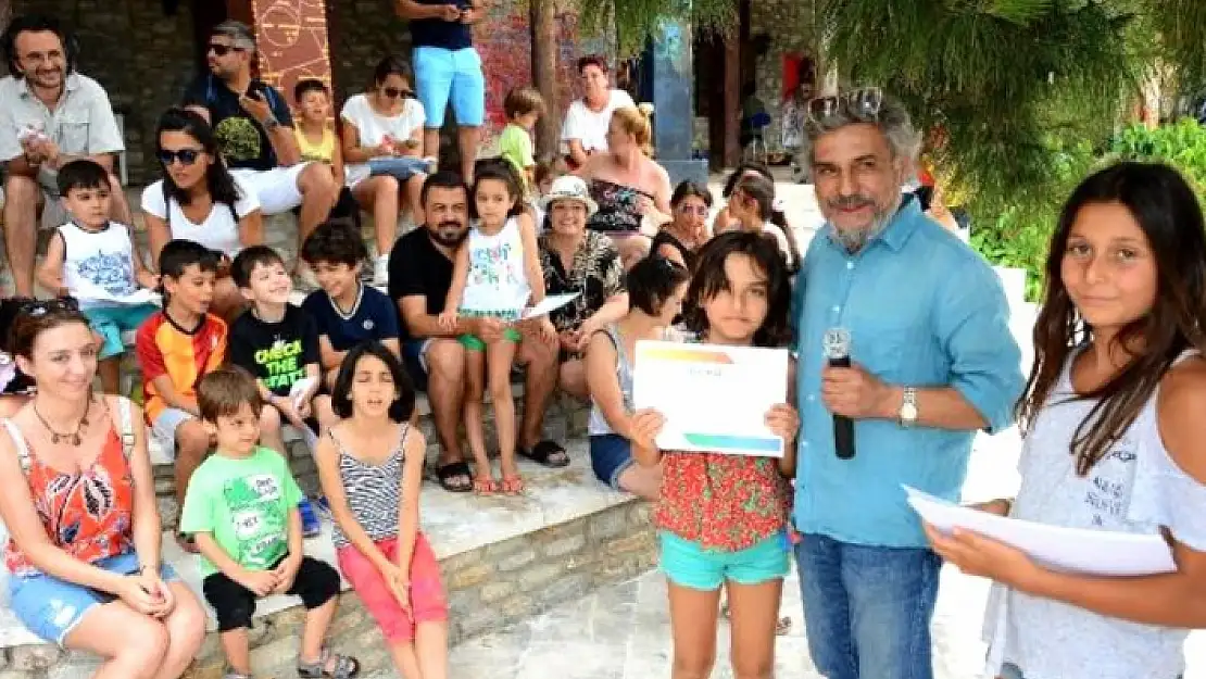 DATÇA'DA ÇOCUKLAR SANATLA BULUŞTU