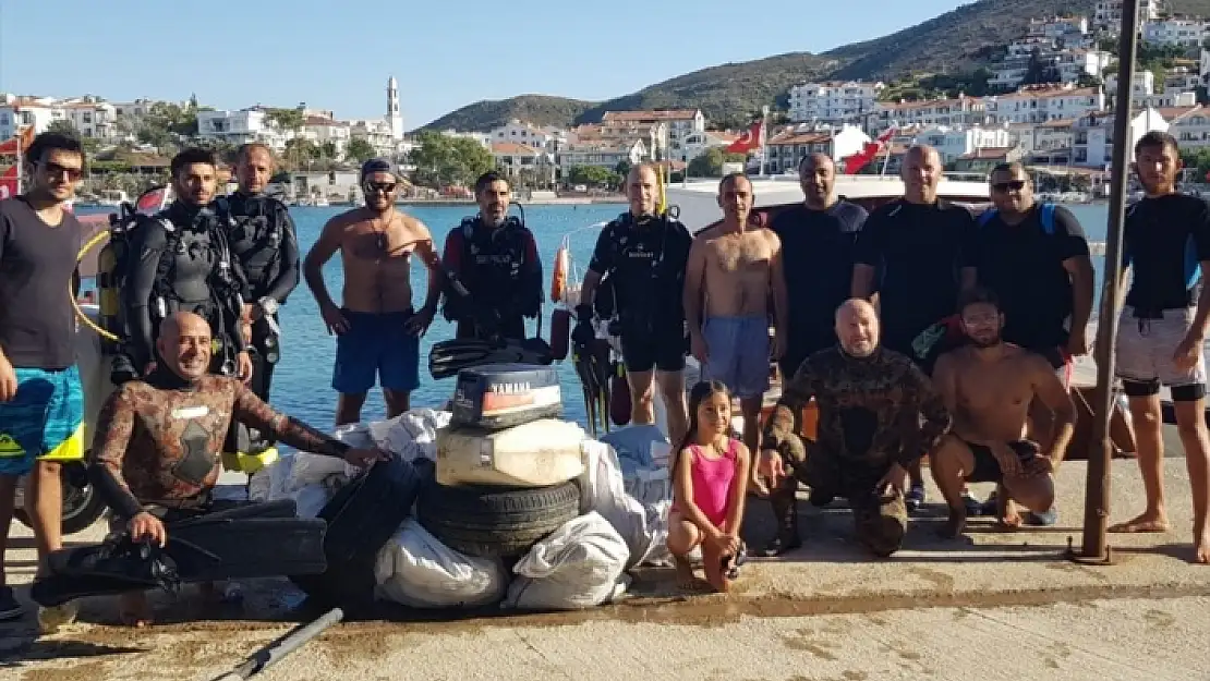 DATÇA'DA DENİZDEN ÇIKANLAR UTANDIRDI