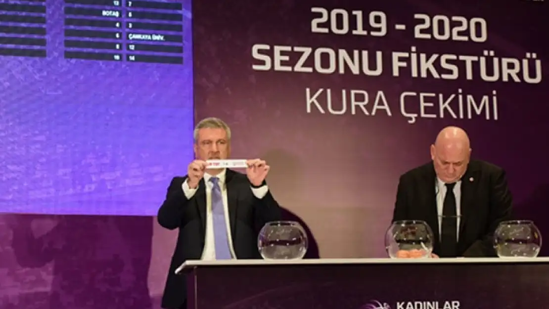 KADINLAR BASKETBOL SÜPER LİGİ'NİN YENİ SEZON FİKSTÜRÜ ÇEKİLDİ