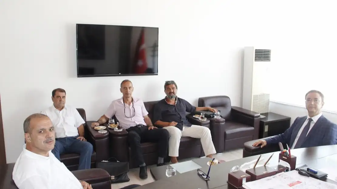 ORTACA BELEDİYE BAŞKANI ALİM UZUNDEMİR'E MAKAMINDA ZİYARET