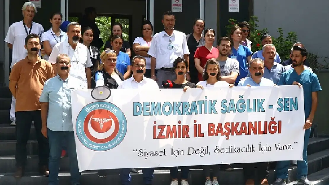 SAĞLIK ÇALIŞANLARINDAN BİBER GAZI TALEBİ