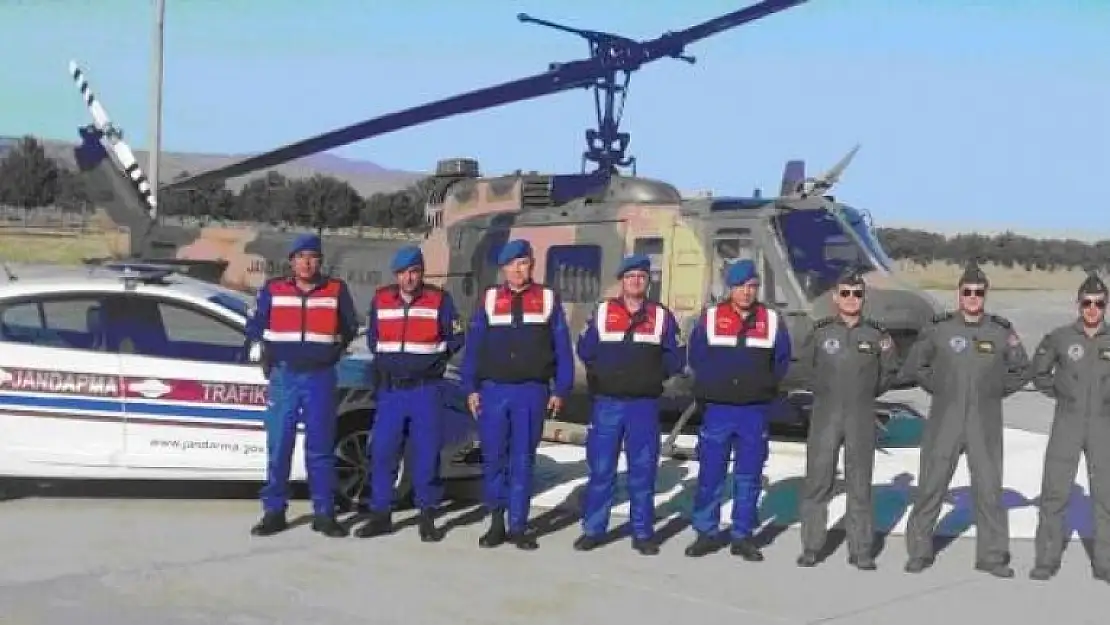 BAYRAMDA HELİKOPTERLE TRAFİK DENETİMLERİ DEVAM EDECEK