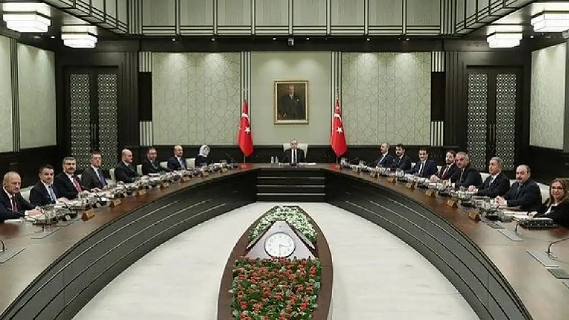 CUMHURBAŞKANLIĞI KABİNESİ BUGÜN TOPLANIYOR