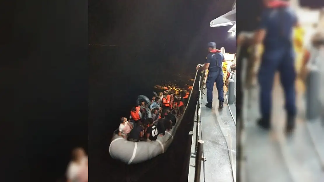 DATÇA'DA 42 KAÇAK GÖÇMEN YAKALANDI