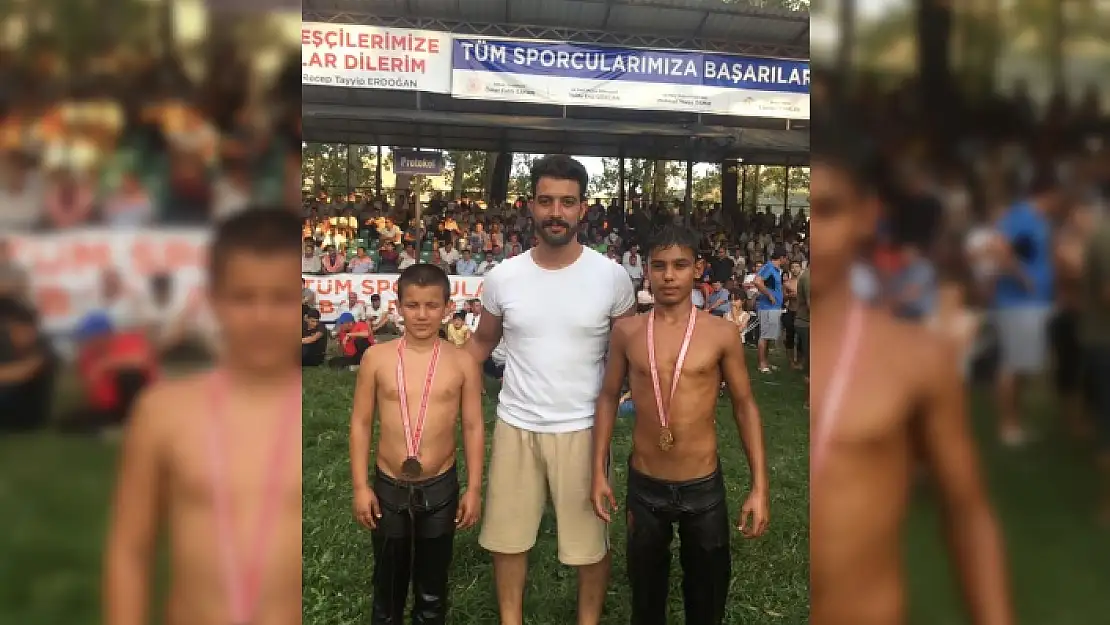 KÖYCEĞİZ'Lİ SPORCULARDAN SEKİ GÜREŞLERİNDE 3 MADALYA