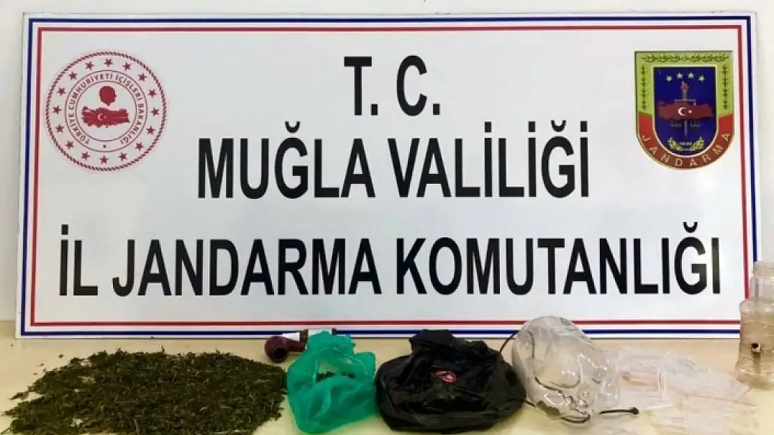 MUĞLA AKYAKA'DA UYUŞTURUCU PARTİSİ