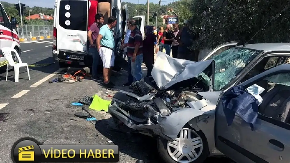 MUĞLA'DA KAZA: 1 ÖLÜ 5 YARALI