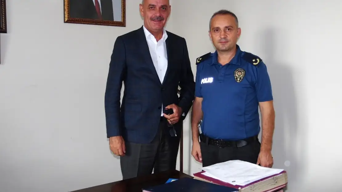 DATÇA'NIN İLÇE EMNİYET MÜDÜRÜ MARMARİS'TEN
