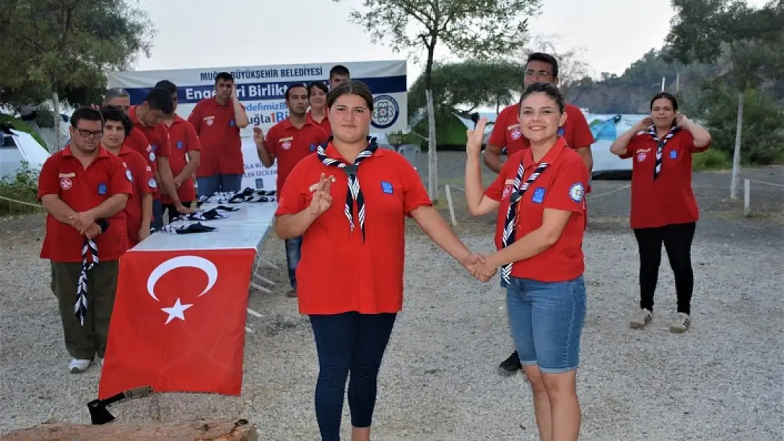ENGELSİZCİLER' KAMPINDA TÜM ENGELLER AŞILDI