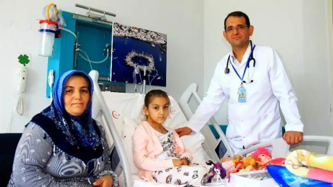 MSKÜ EĞİTİM VE ARAŞTIRMA HASTANESİ KÜÇÜK KIZI SAĞLIĞINA KAVUŞTURDU