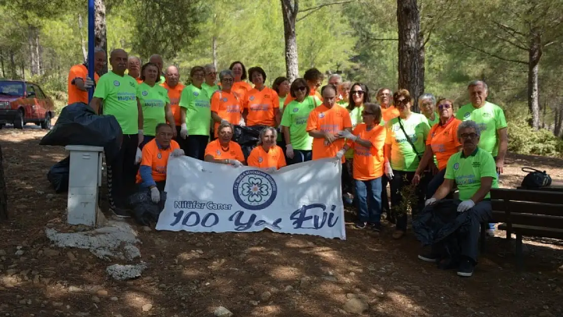 100 YAŞ EVİ ÜYELERİNDEN ÇEVRE DUYARLILIĞINA KATKI